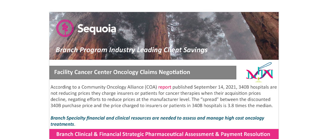 Oncology Claims Negotiation